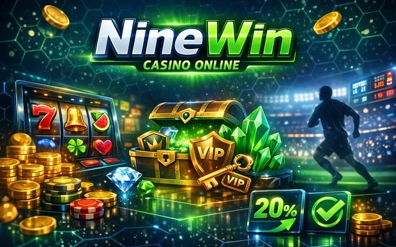 NineWin Casino games lobby banner